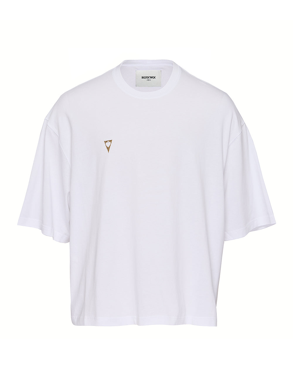 Cotton Jersey Boxy Tee (White)