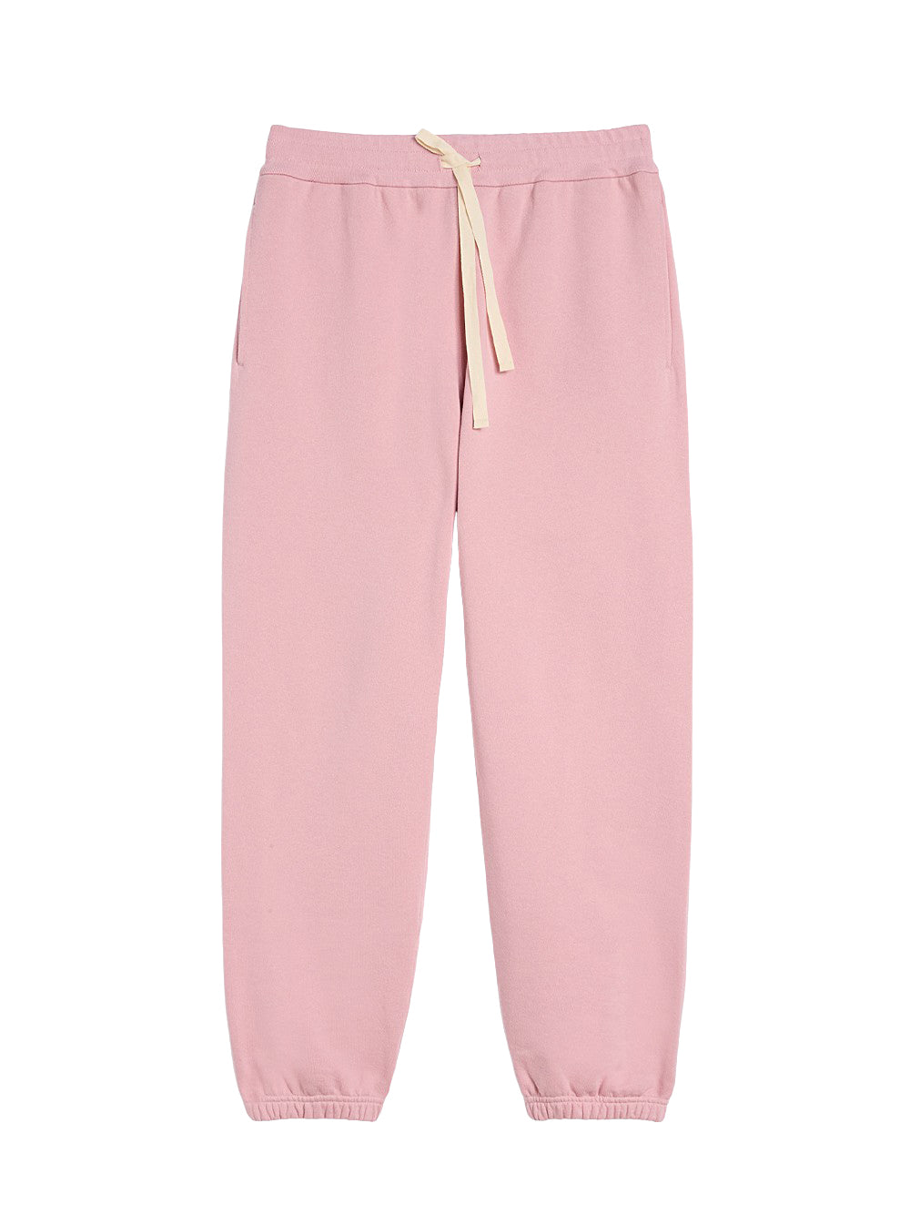 Cotton Terry Sweatpants (Neon Rose)