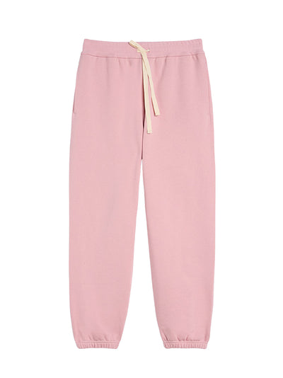 Cotton Terry Sweatpants (Neon Rose)