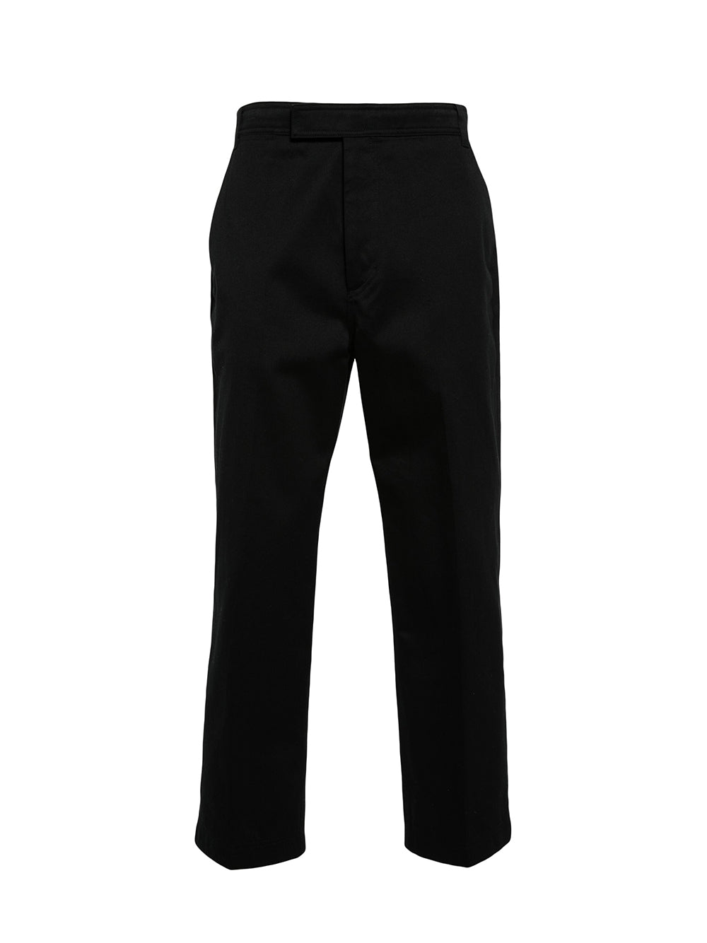 Cotton Twill Utility Trousers (Black)