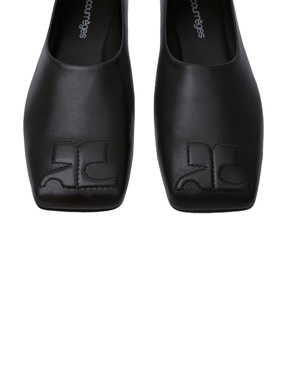 AC Heritage Nappa Leather Ballerinas (Black)