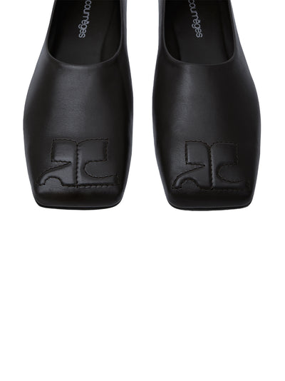 AC Heritage Nappa Leather Ballerinas (Black)