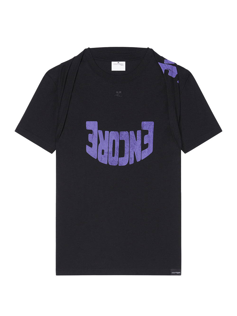 Encore Top (Black/Purple)