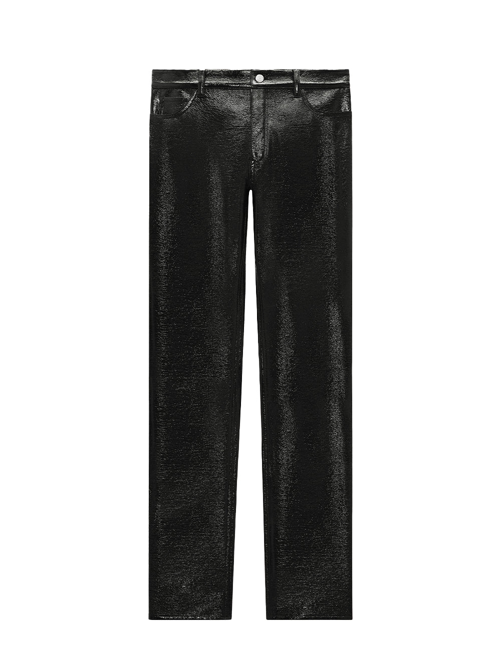 Reedition 5-Pocket Vinyl Pants (Black)