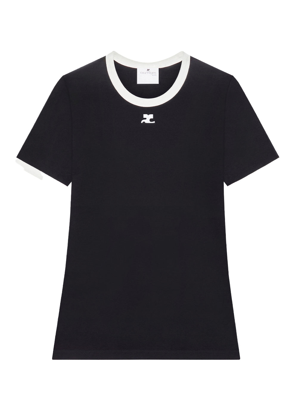 Signature Contrast T-Shirt (Black/Heritage White)