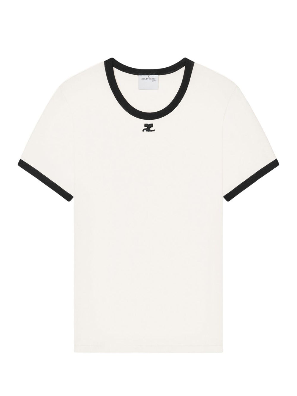 Signature Contrast T-Shirt (Heritage White/Black)