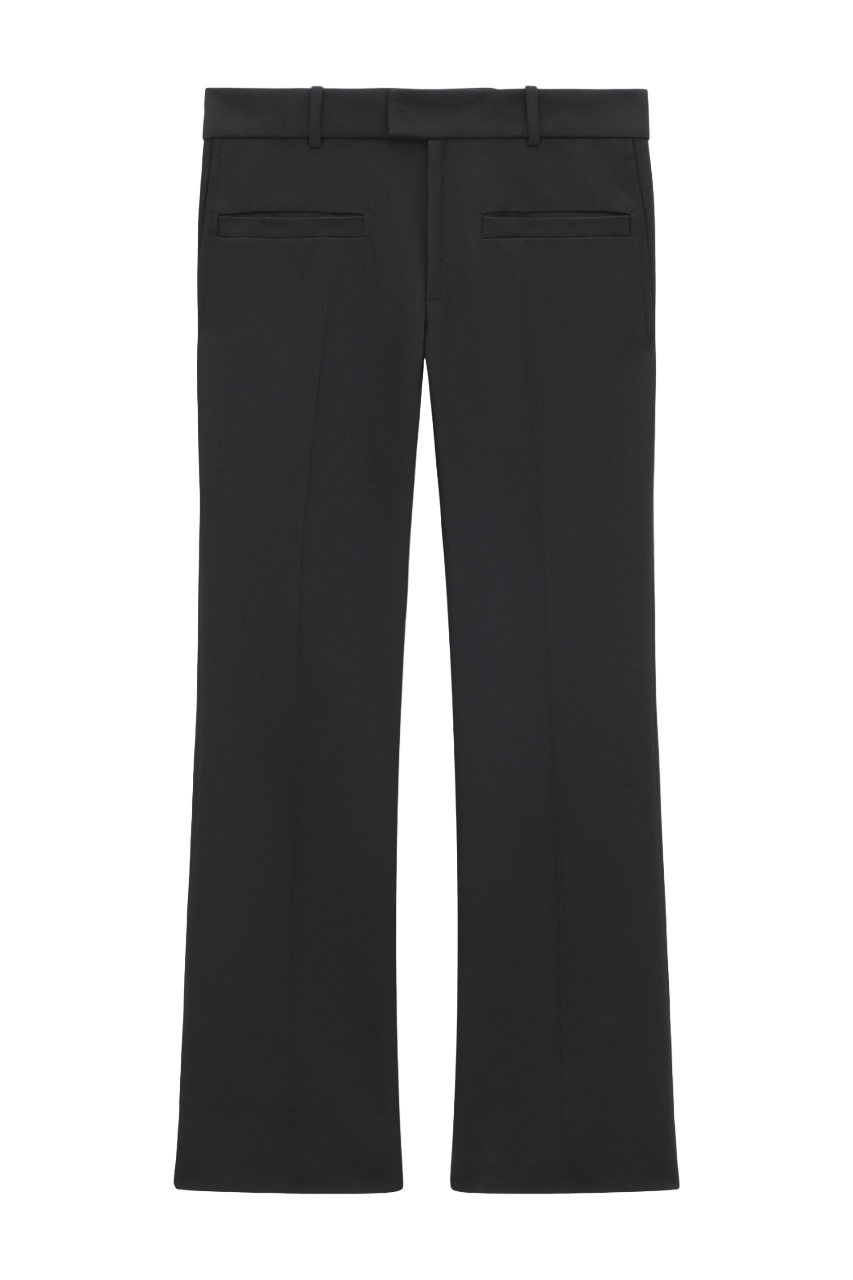 Courrèges Retro Twill Heritage Pants (Black)