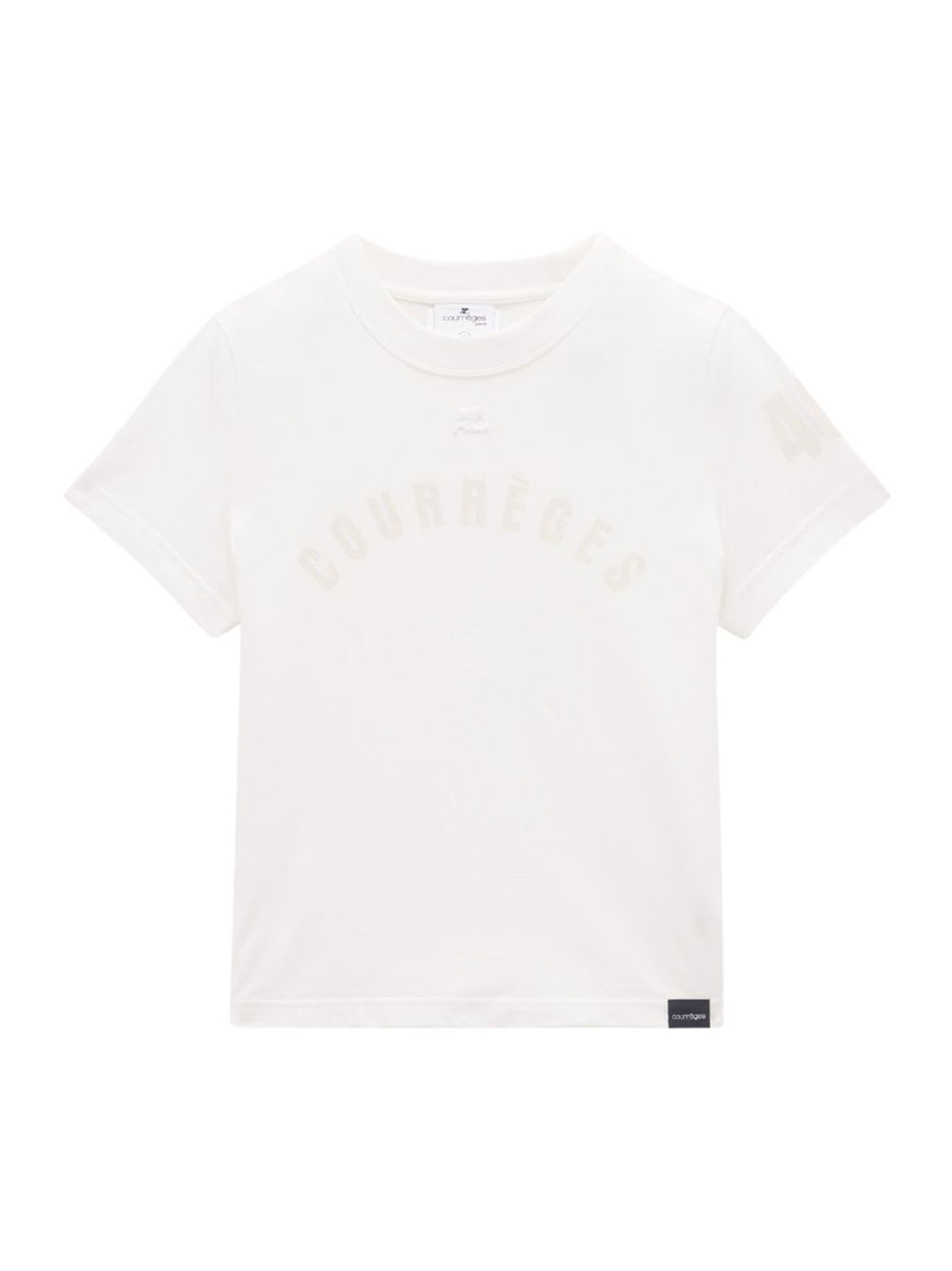 AC Straight Print T-Shirt (Heritage White)