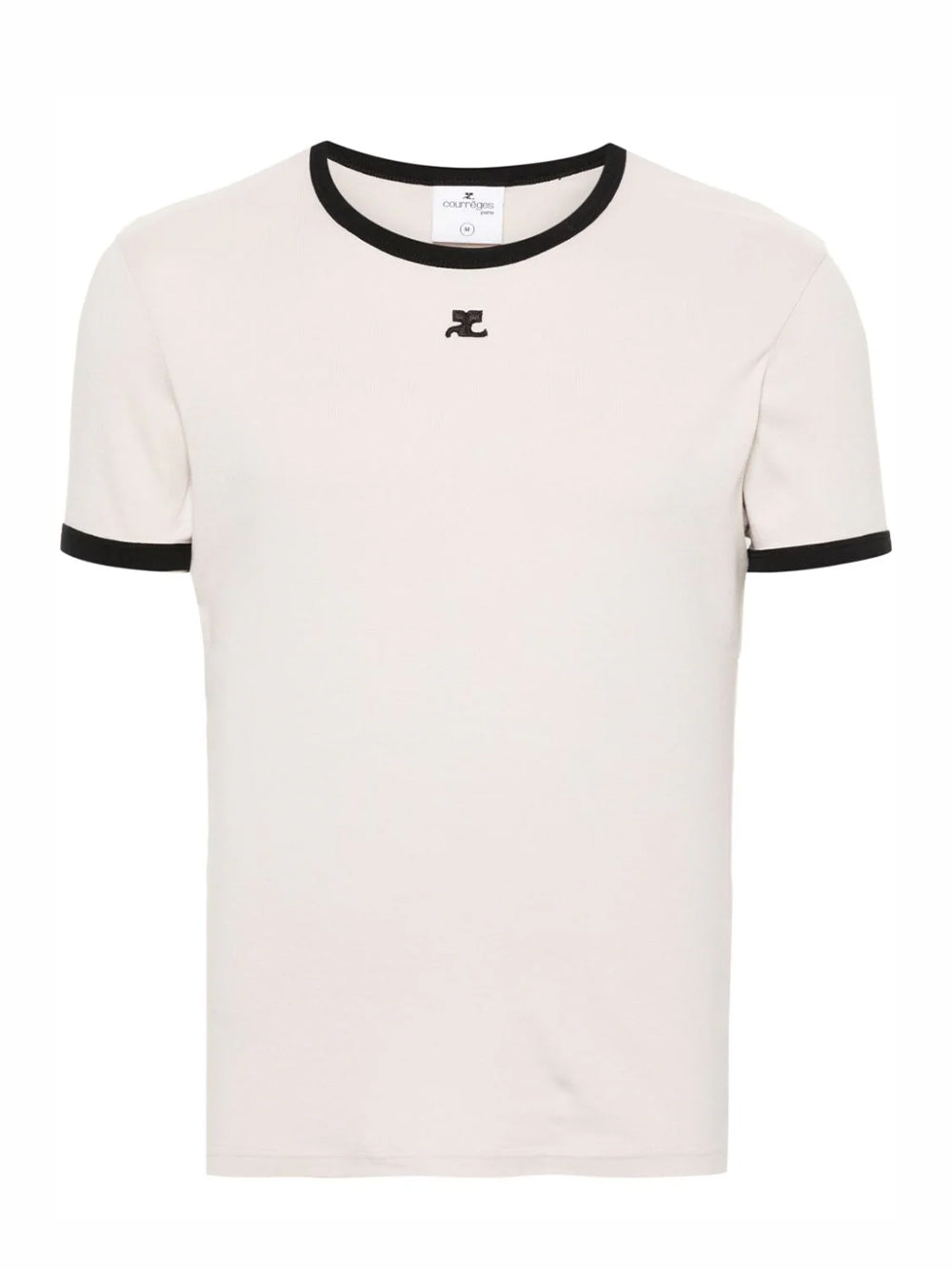 Bumpy Contrast T-Shirt (Lime Stone / Black)