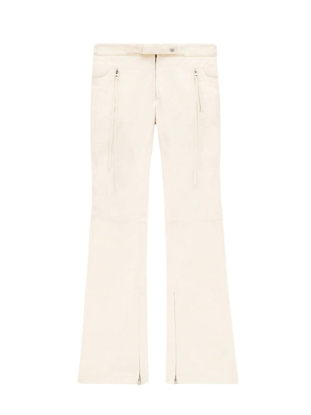Racer Cotton Padded Pants (Cream)