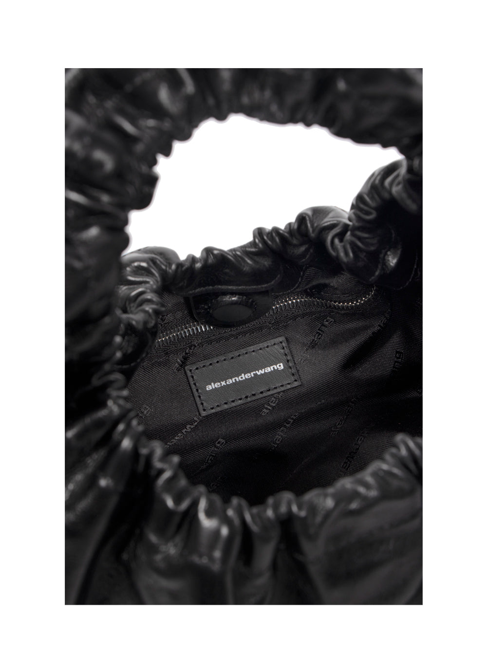 Crescent-Small-Crackle-Patent-Leather-Handle-Bag-With-Logo-Black-03