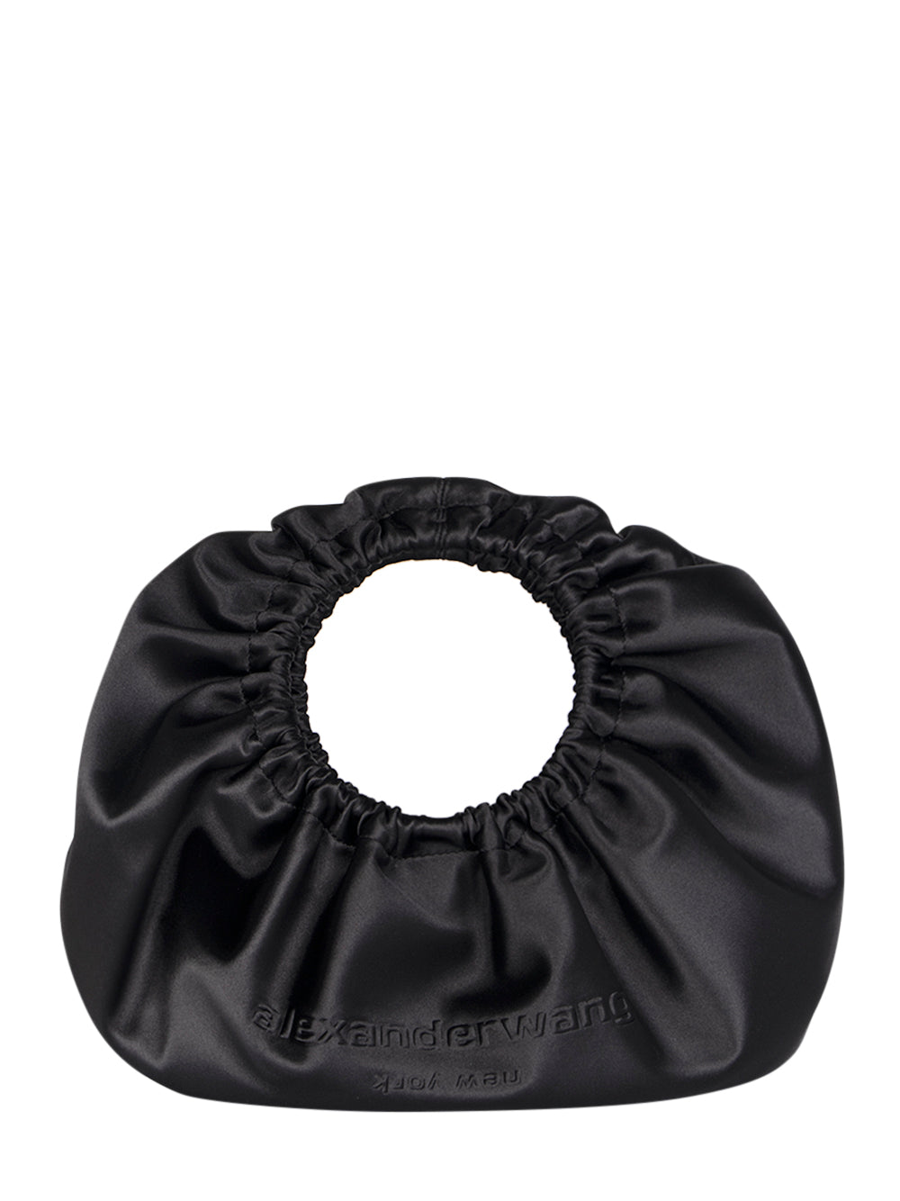 Crescent-Small-Satin-Handle-Bag-With-Debossed-Logo-Black-01