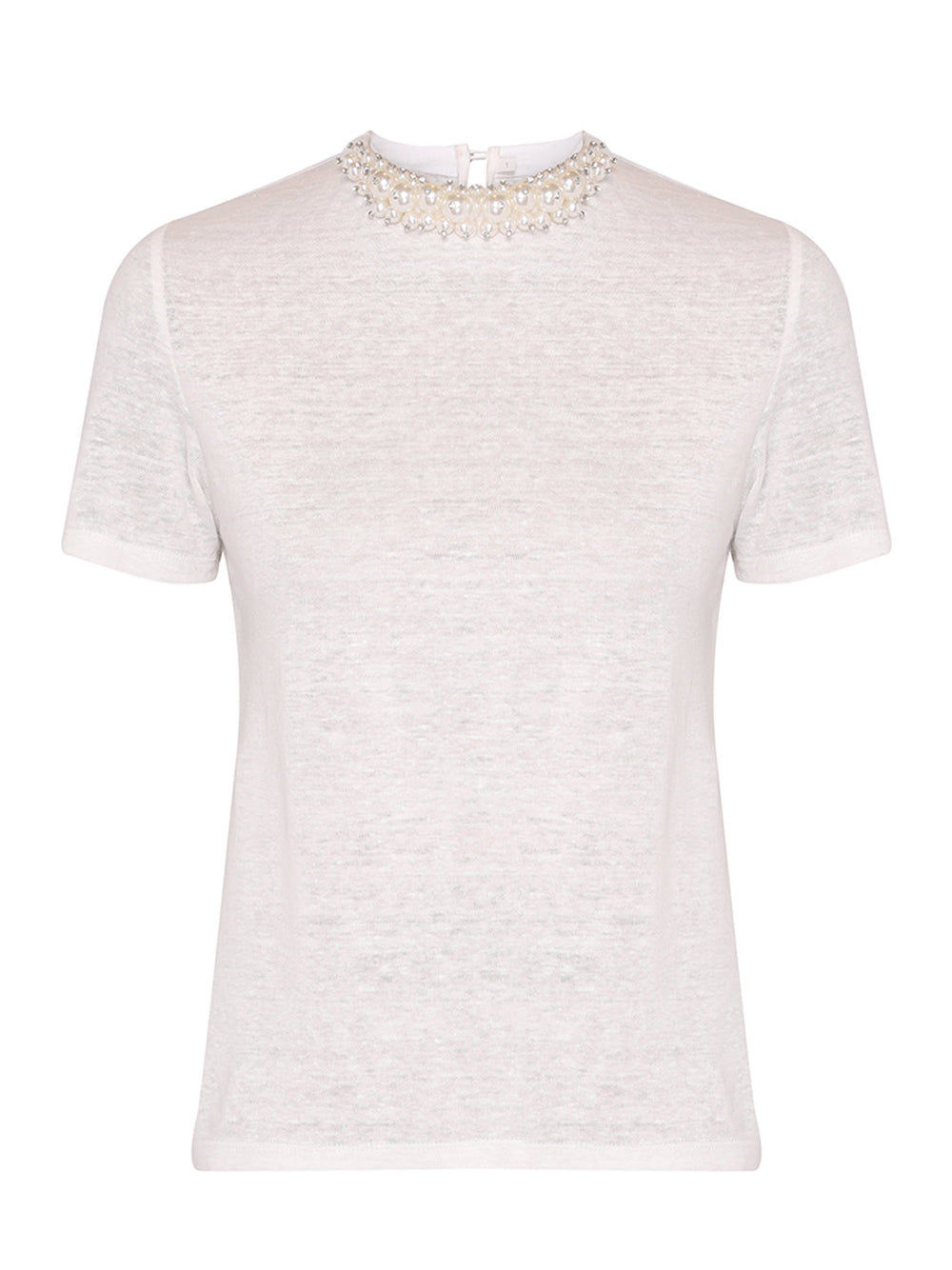 Crush Embellished Tee (Ivory)