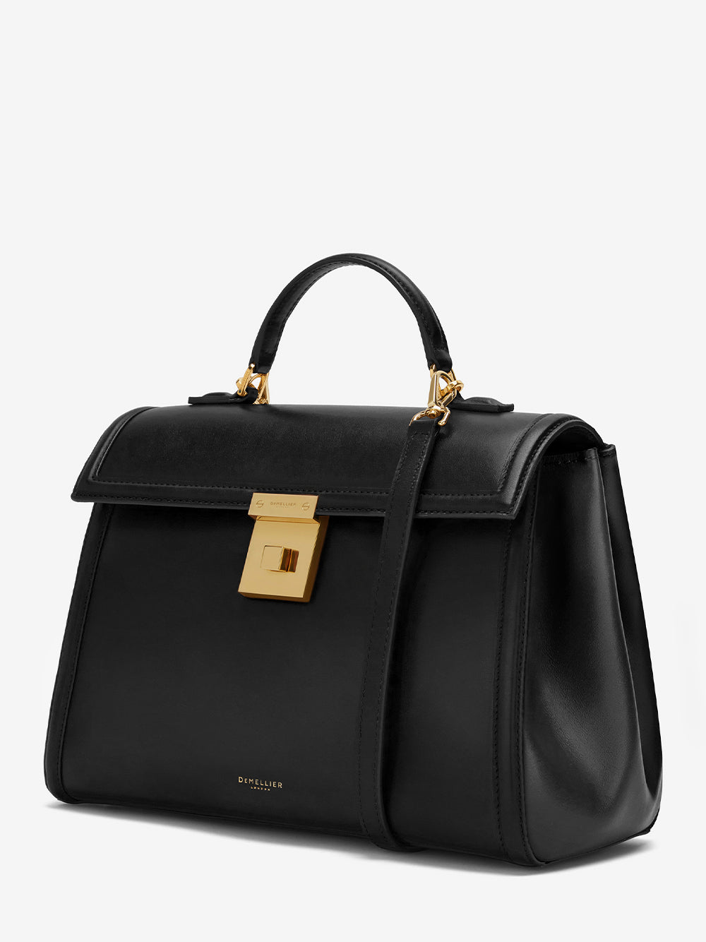 Midi Paris Handbag (Black)