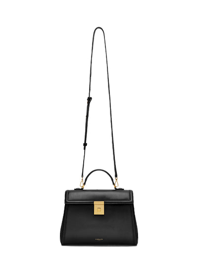Midi Paris Handbag (Black)