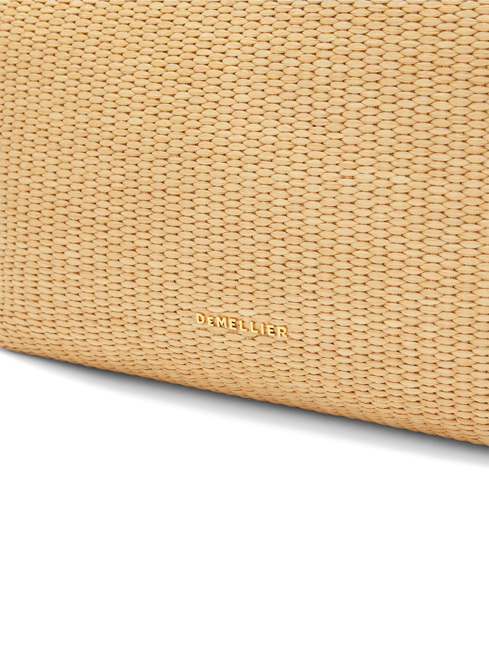 Miami Handbag (Warm Raffia, Black Trims)
