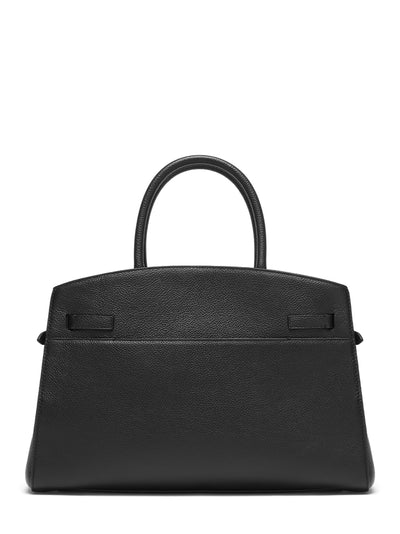 The Midi Hudson Handbag (Black)