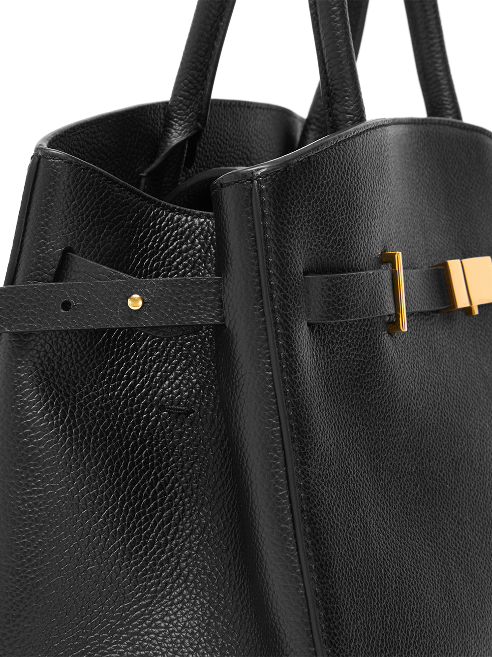 The Midi Hudson Handbag (Black)
