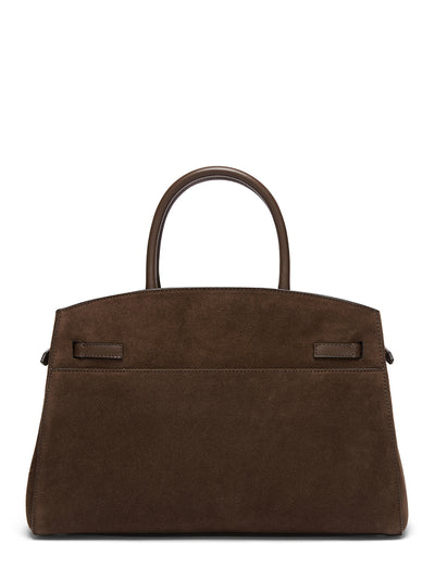 The Midi Hudson Handbag (Mocha)