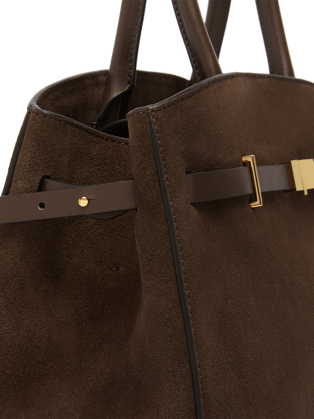 The Midi Hudson Handbag (Mocha)