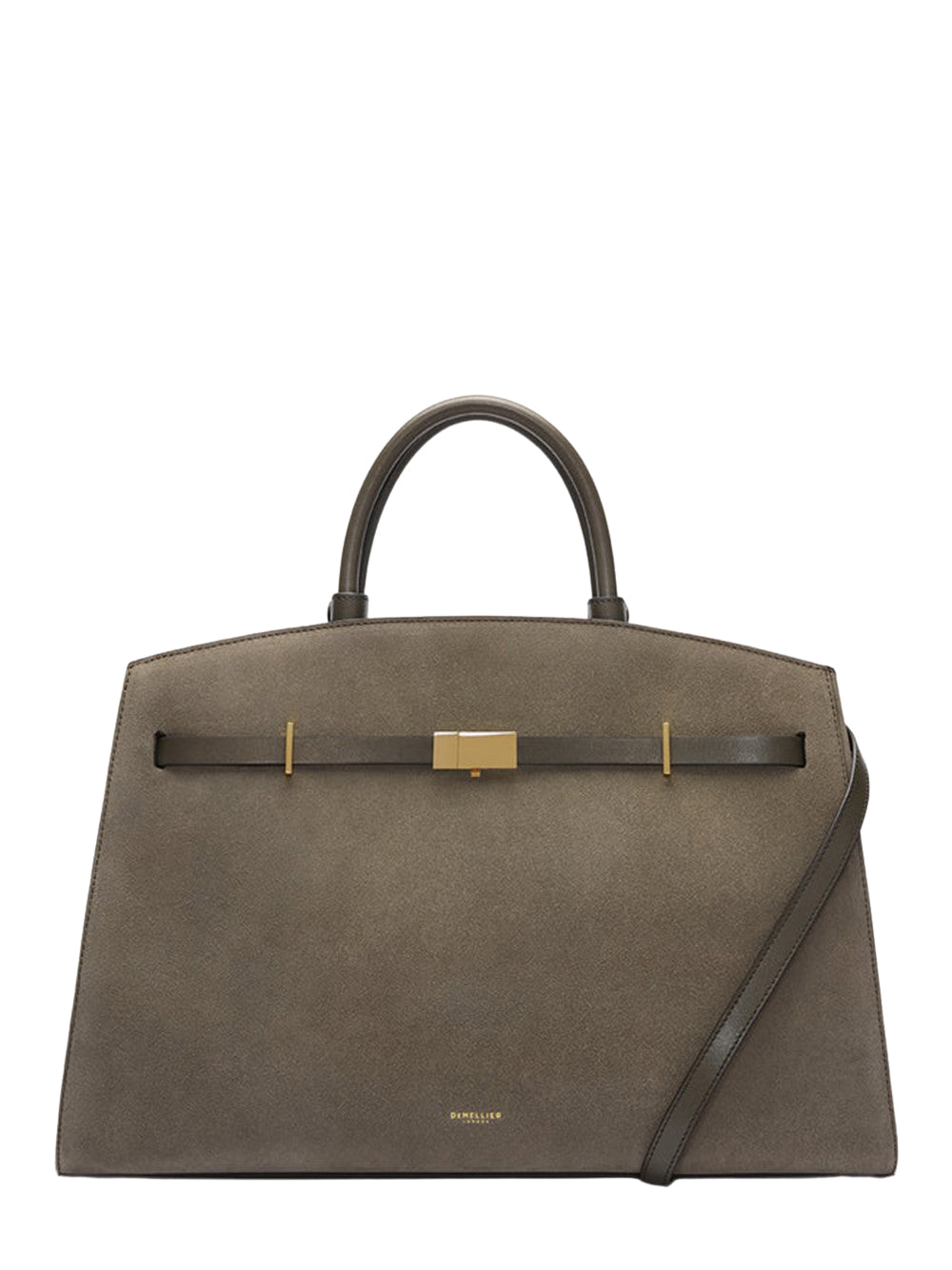 The Midi Hudson Handbag Deep Olive/Deep Olive