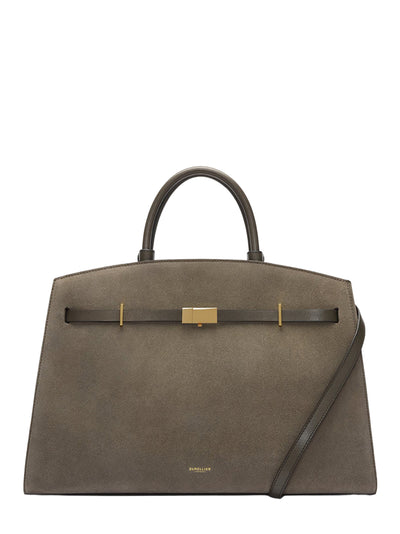 The Midi Hudson Handbag Deep Olive/Deep Olive