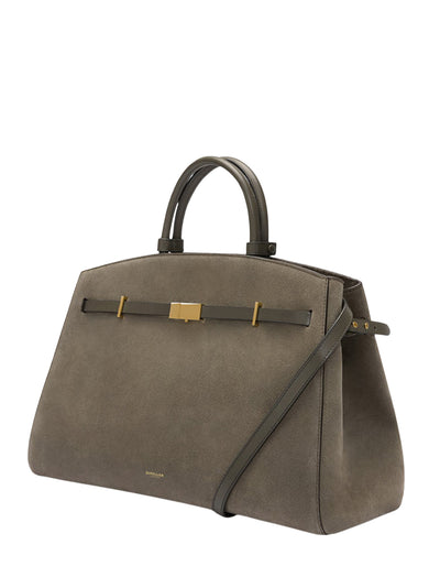 The Midi Hudson Handbag Deep Olive/Deep Olive