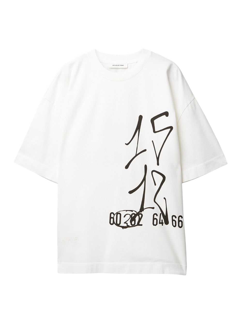 Lm1-4 Oversized T-Shirt (Artwork I) Light Ecru