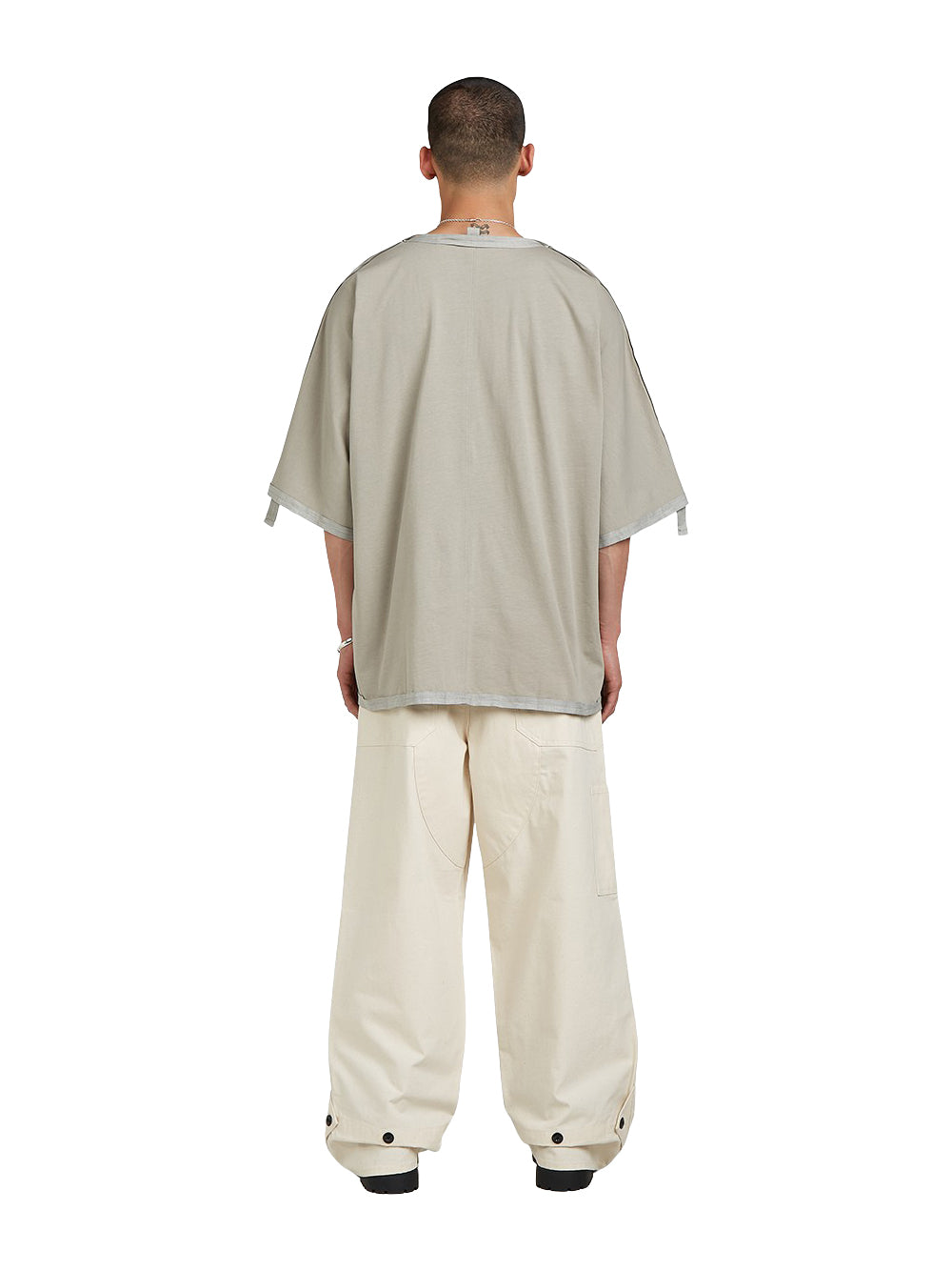 Lm1-7 Heren T-Shirt Mid Grey