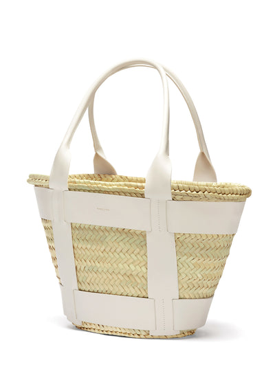 Santorini Handbag (Off-White)