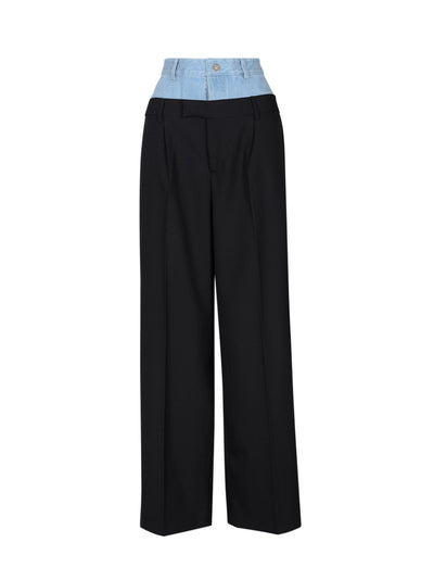 Hybrid Trouser (Black/Cyan)