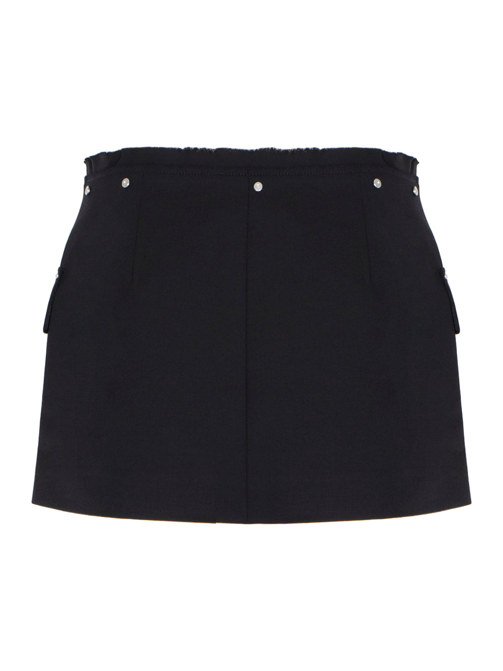 Riveted Blazer Skirt (Black)