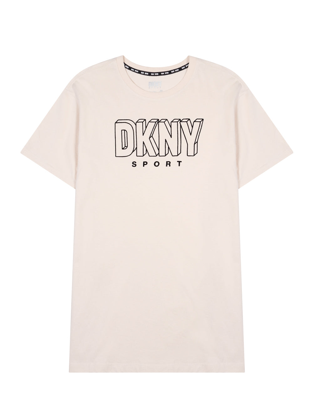 DKNY-3DFlockedLogoTee-Sand-01