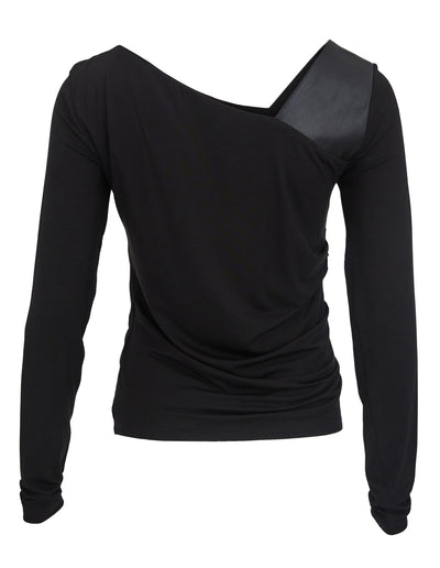DKNY-AsymmetricalMixedMediaTop-Black-02