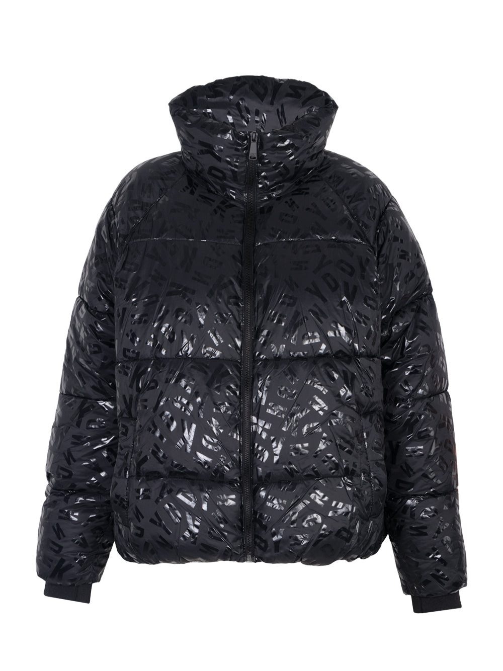 DKNY-BoxyHighLowPufferJacketWithPockets-BLKCOMBO-01