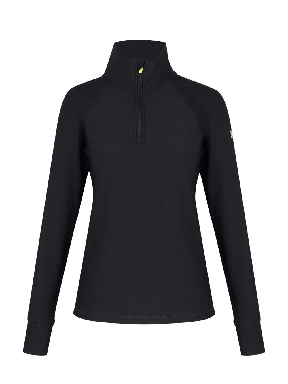 DKNY-Cold-Gear-Quarter-Zip-Top-Black-1