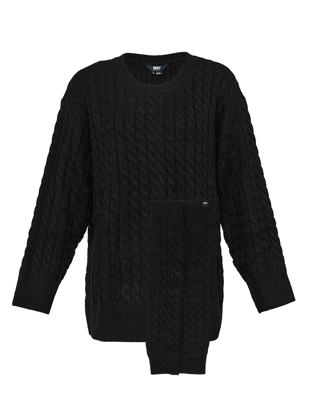 DKNY-CozyCableKnitSweaterAndLegWarmers-Black-01