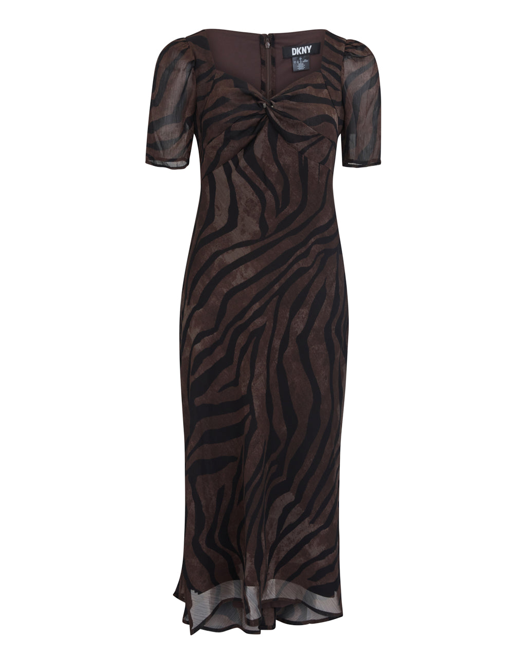 DKNY-CrinkleChiffonHeartNeckDress-Black_brown-01