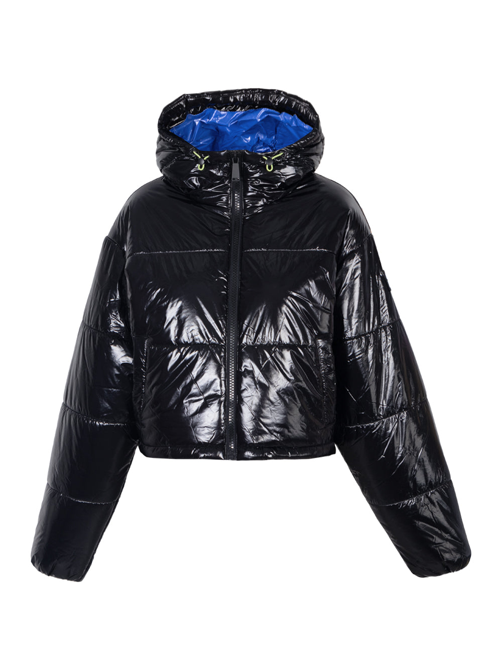 DKNY-Cropped-Puffer-with-Hood-Black-1