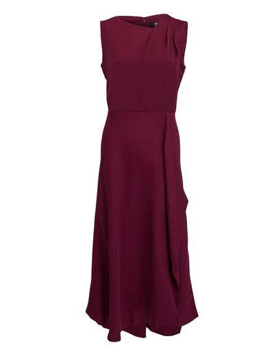 DKNY-DrapeyCrepeSleevelessDress-Maroon-01