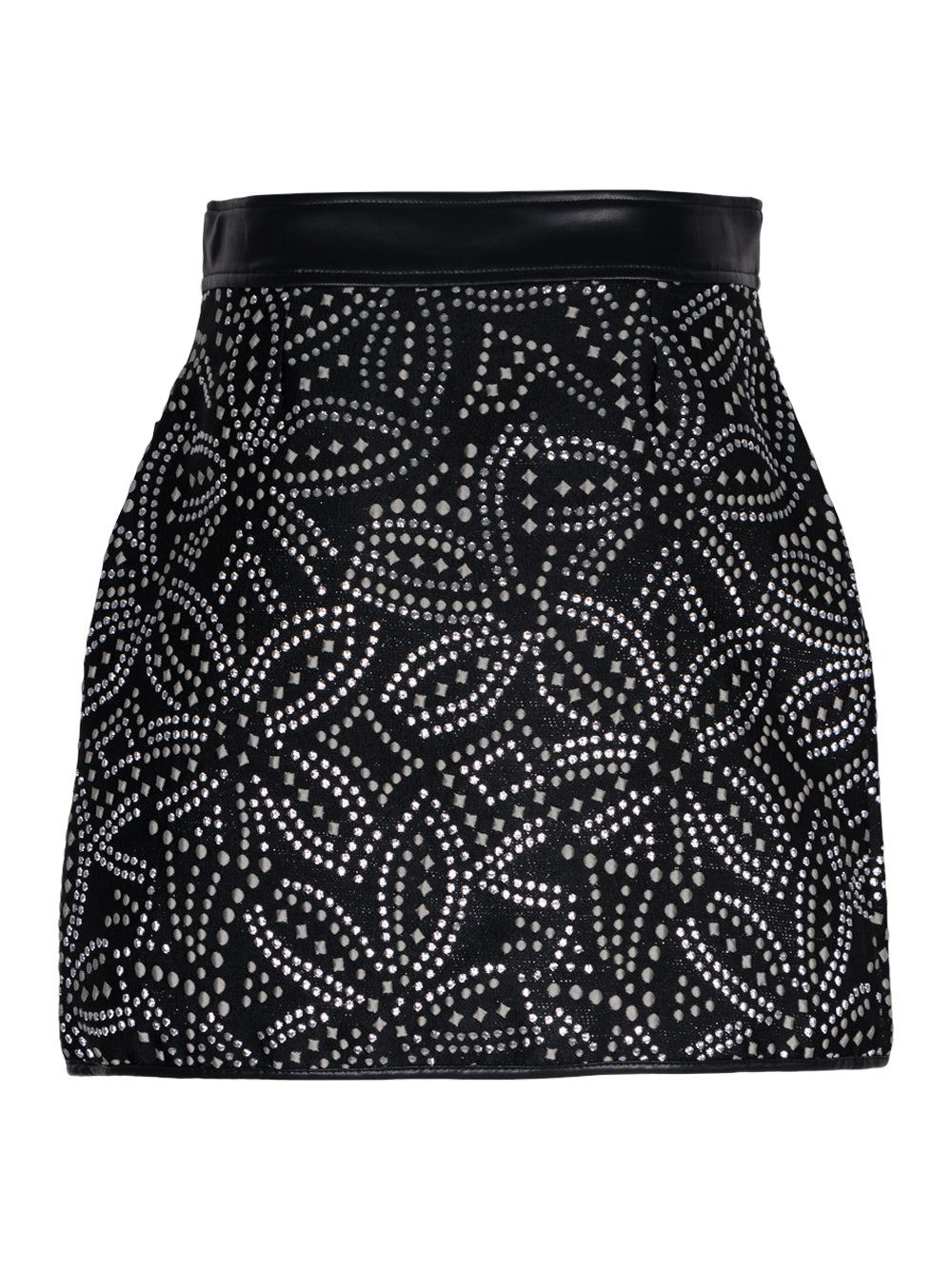 DKNY-FauxStudFrontZipMidiSkirt-Silver_blk-02
