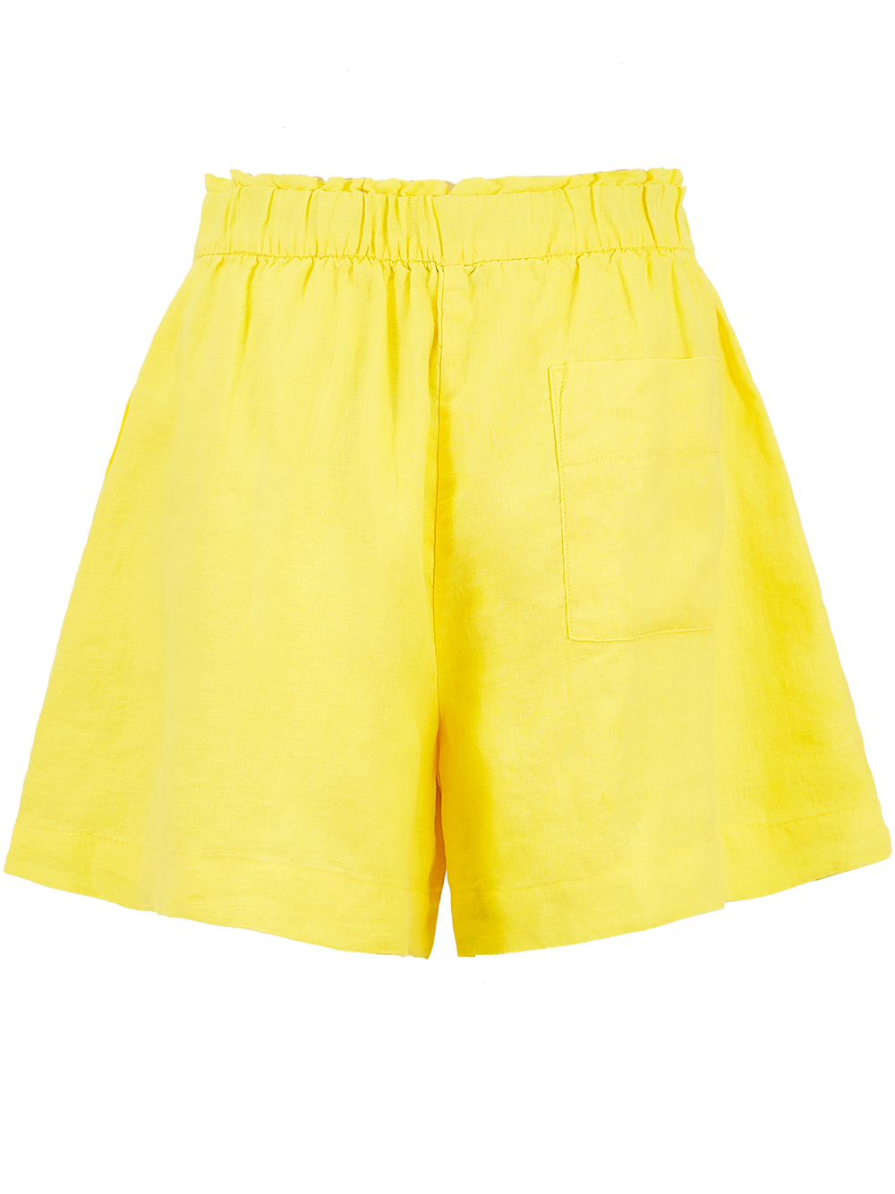 DKNY-HankyLinenPullOnShorts-Yellow-2