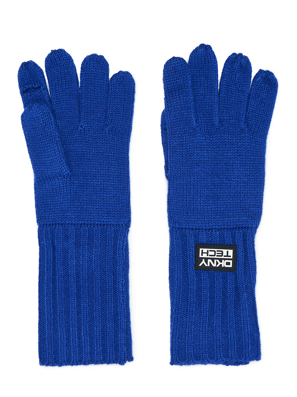 DKNY-MerinoAcrylicTechKnitGloves-Blue-2