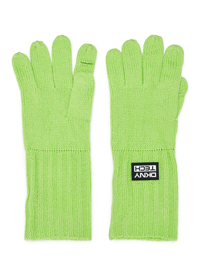 DKNY-MerinoAcrylicTechKnitGloves-Green-2