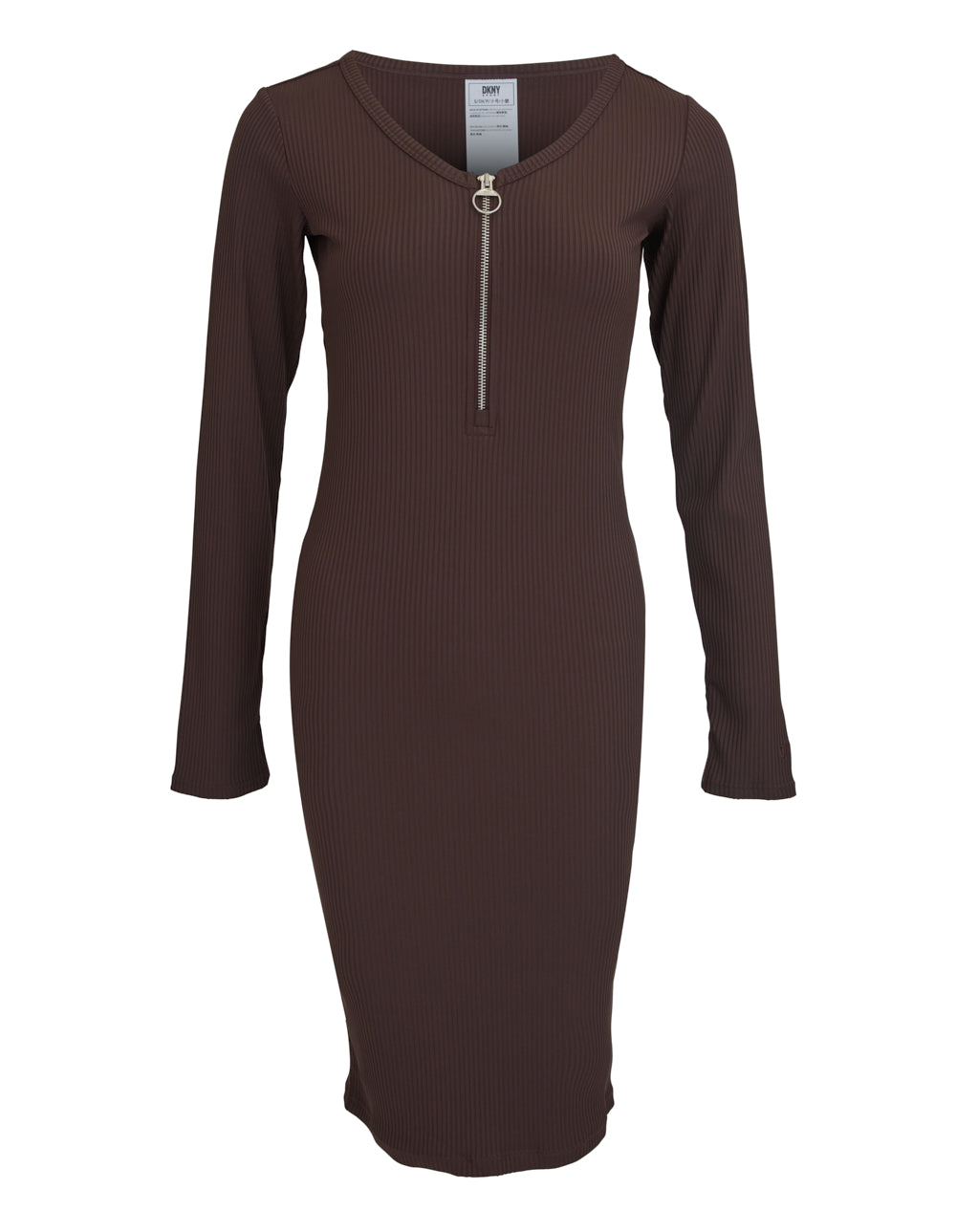 DKNY-RibbedV-NeckDress-Bracken-01