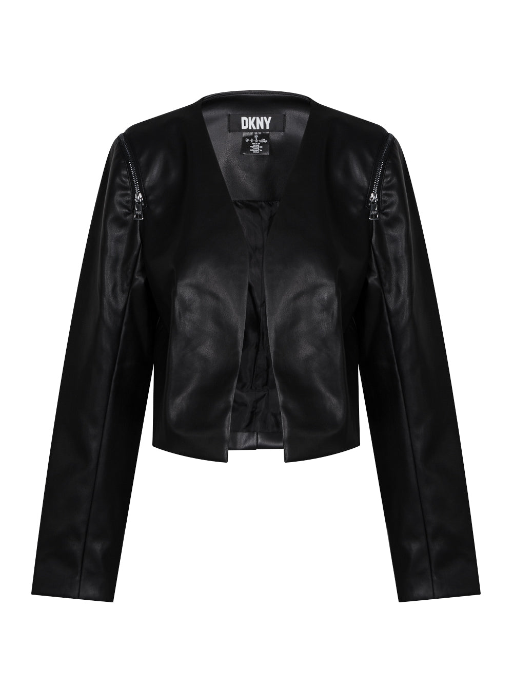 DKNY-ShoulderZipperJacket-Black-01