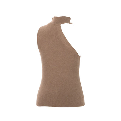 DKNY-SleevelessMockNeck-Brown-2