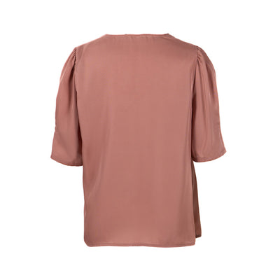 DKNY-TuckSleeveBlouse-RougeBlush-2