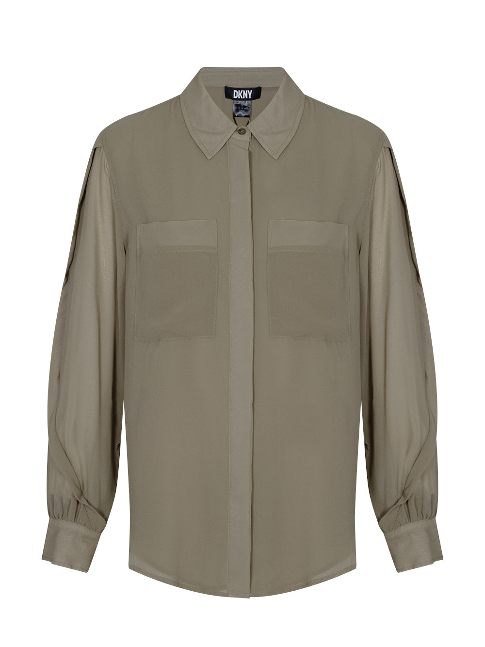 DKNY-WomenBlouse_shirt-LghtFatigue-01