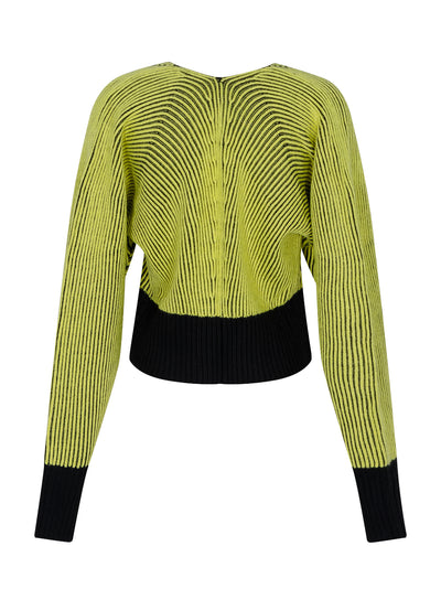 DKNY-WomenCardigan-FlroYlw_blk-02